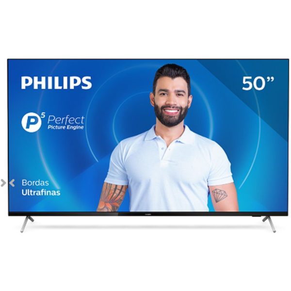 Smart Tv Philips 50pug7625/78 4k Uhd P5 Hdr10 Bluetooth Wi-fi 3 Hdmi